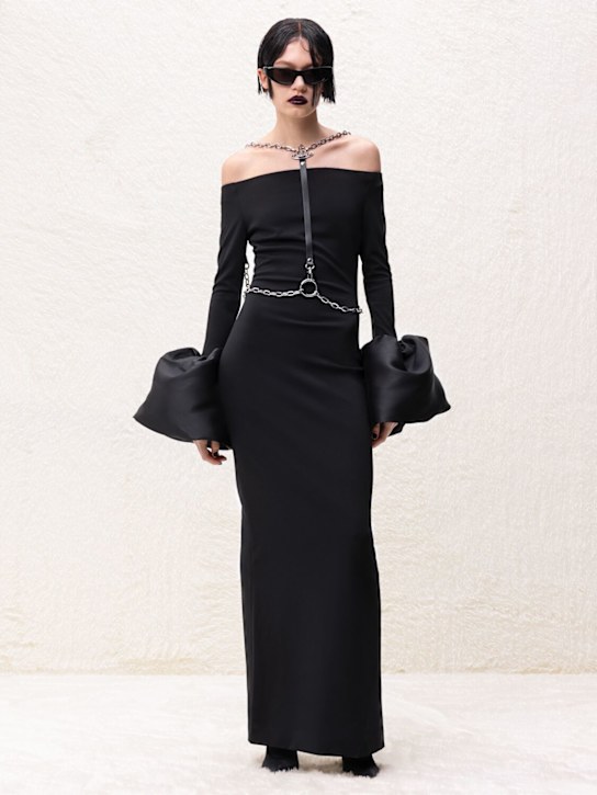 Luisaviaroma Stivali Hourglass In Misto Nylon 100mm