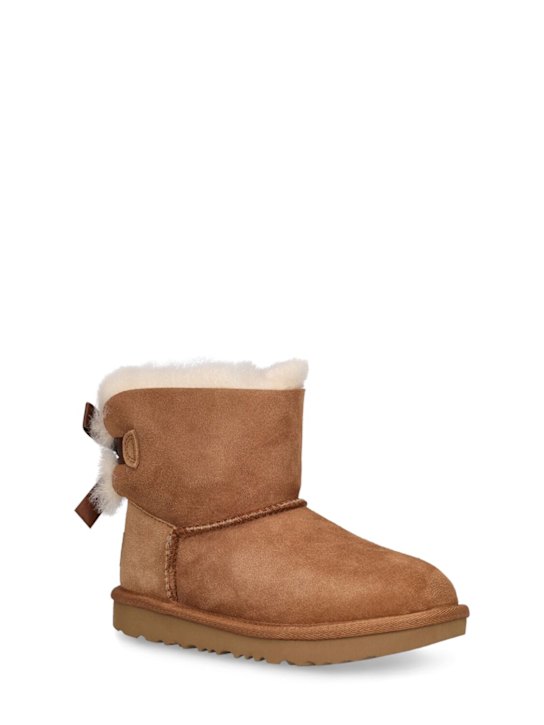 Luisaviaroma Stivali Mini Bailey Bow II In Shearling
