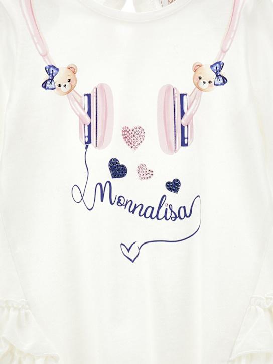 Luisaviaroma T-shirt E Leggings In Cotone Con Stampa