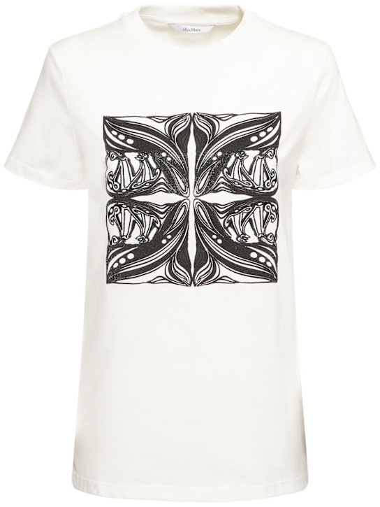 Luisaviaroma T-shirt Farad in jersey di cotone stampato