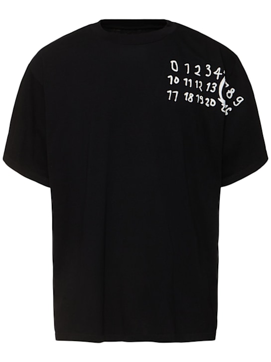 Luisaviaroma T-shirt in cotone con logo frontale luminescente