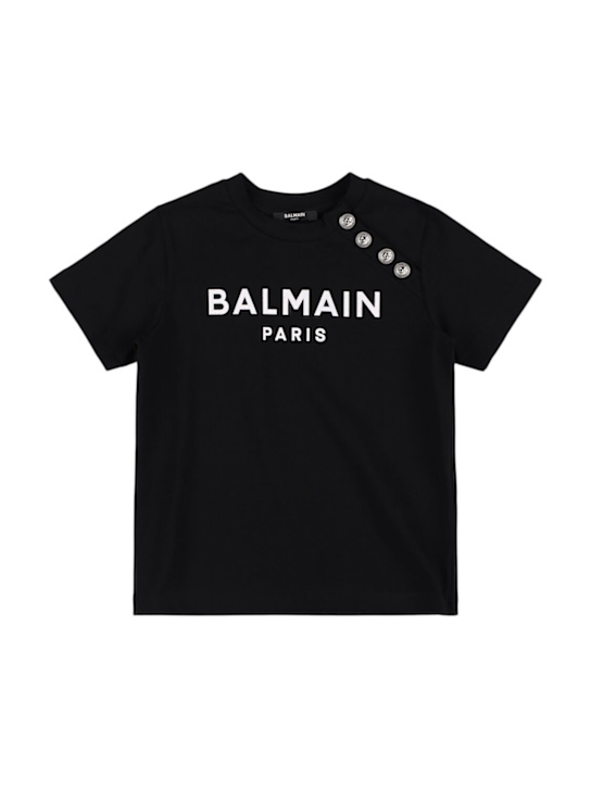 Luisaviaroma T-shirt in jersey di cotone con bottoni