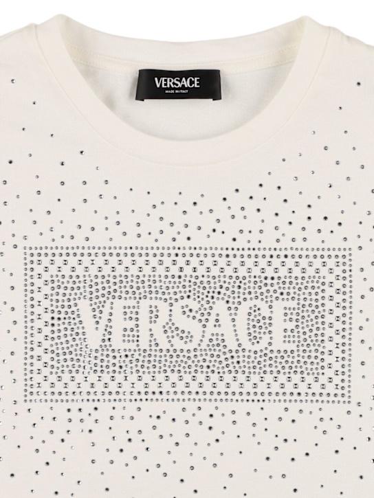 Luisaviaroma T-shirt In Jersey Di Cotone Con Decorazioni