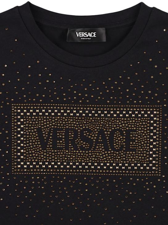 Luisaviaroma T-shirt In Jersey Di Cotone Con Decorazioni