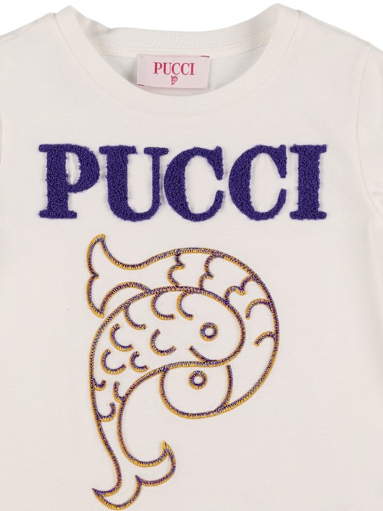 Luisaviaroma T-shirt In Jersey Di Cotone Con Ricamo