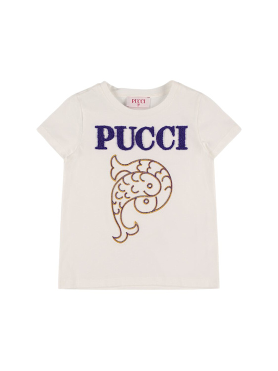 Luisaviaroma T-shirt in jersey di cotone con ricamo
