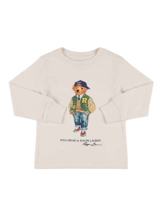 Luisaviaroma T-shirt maniche lunghe in cotone con logo