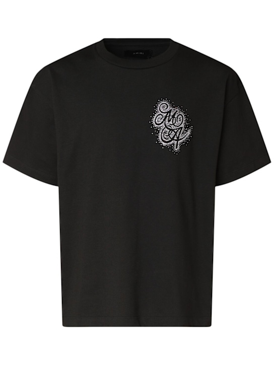 Luisaviaroma T-shirt oversize Crystal Burst MA Swirl