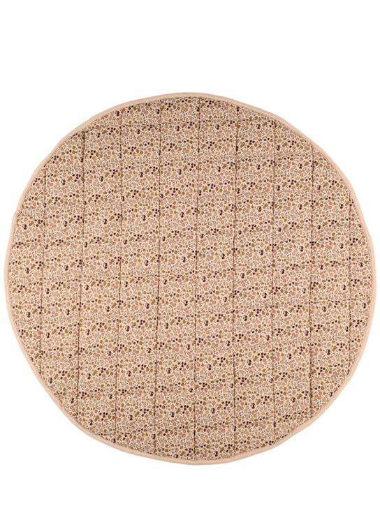 Luisaviaroma Tappetino in cotone organico stampato e trapuntato