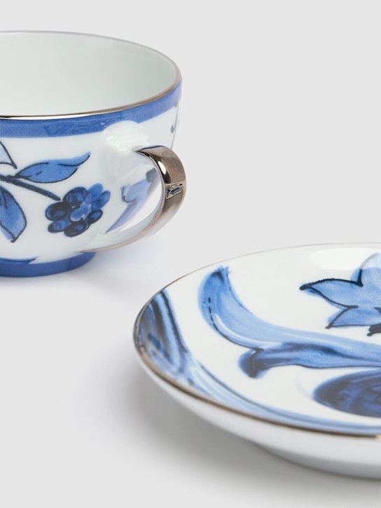 Luisaviaroma Tazza E Piattino Da Tè Blu Mediterraneo