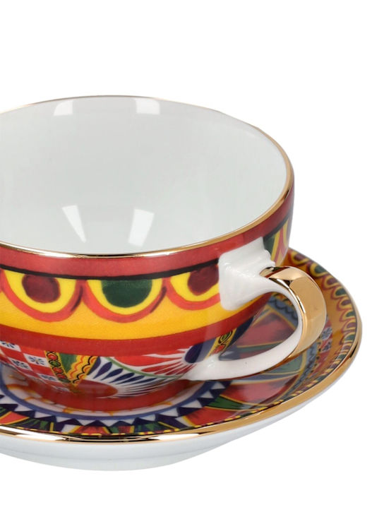 Luisaviaroma Tazzina Espresso E Piattino Carretto Siciliano