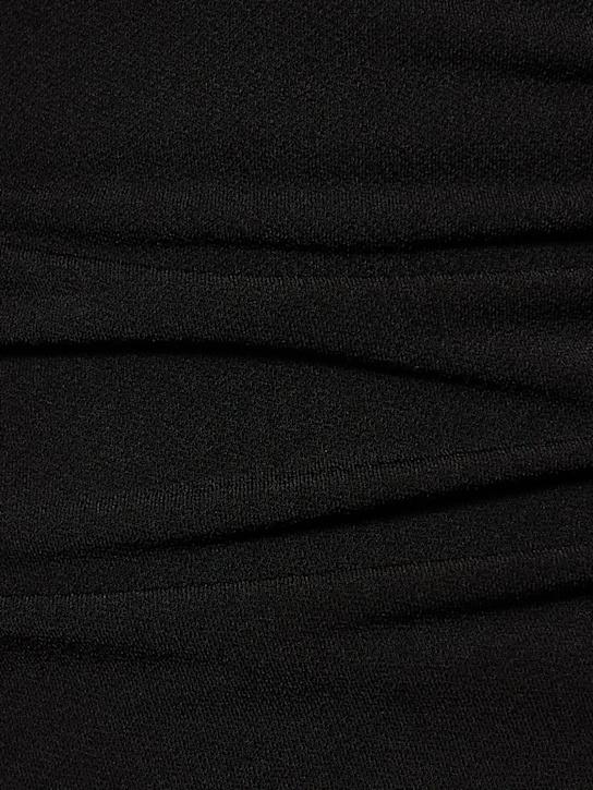 Luisaviaroma Tuta Lunga Tamara In Jersey Sablé Drappeggiato