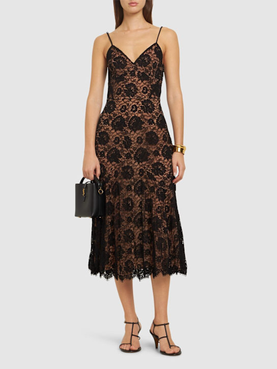 Luisaviaroma Vestito Crushed Dance In Pizzo A Fiori