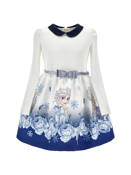 Luisaviaroma Vestito Elsa in poly stampato con fiocco