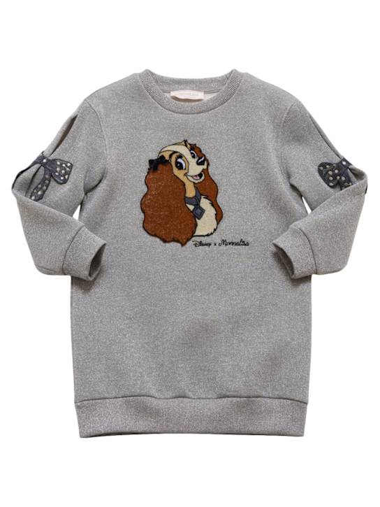 Luisaviaroma Vestito in felpa con stampa Lilli e il vagabondo