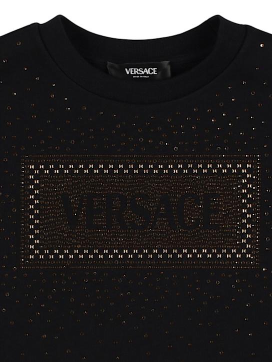 Luisaviaroma Vestito In Felpa Di Cotone Con Decorazioni