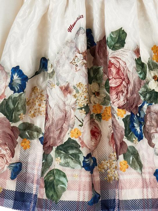 Luisaviaroma Vestito In Jersey Di Cotone Stampato Con Fiocco