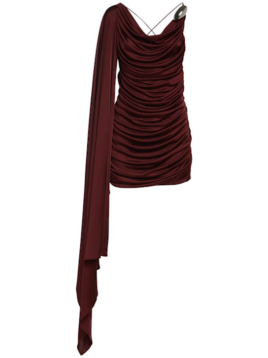 Luisaviaroma Vestito in jersey di viscosa drappeggiato