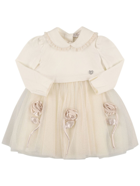 Luisaviaroma Vestito in tulle punto Milano / applicazioni