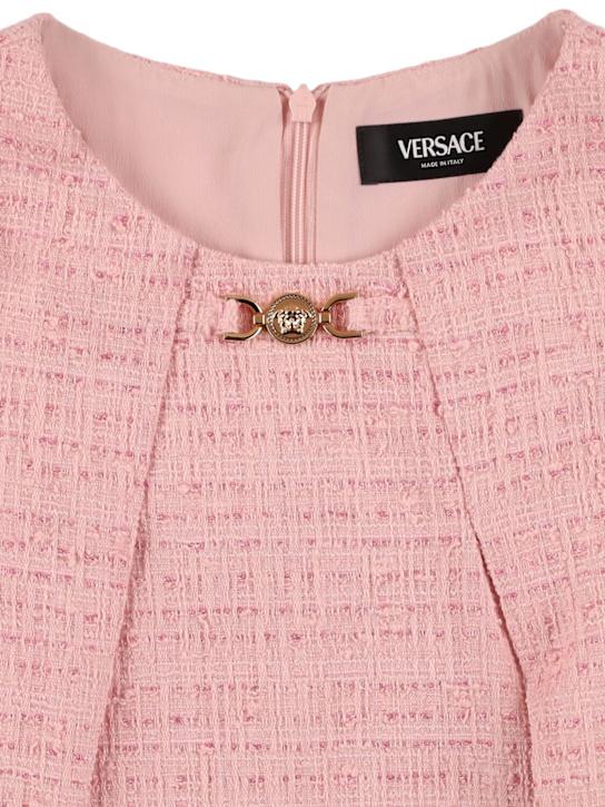 Luisaviaroma Vestito In Twill Di Misto Cotone / Applicazione