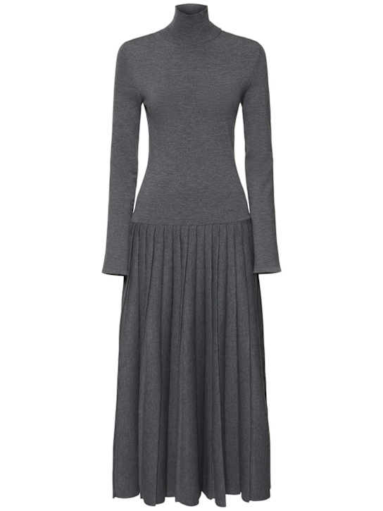 Luisaviaroma Vestito lungo Lisette in maglia di misto lana