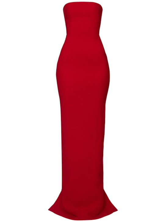Luisaviaroma Vestito lungo Zoey in crepe senza spallini