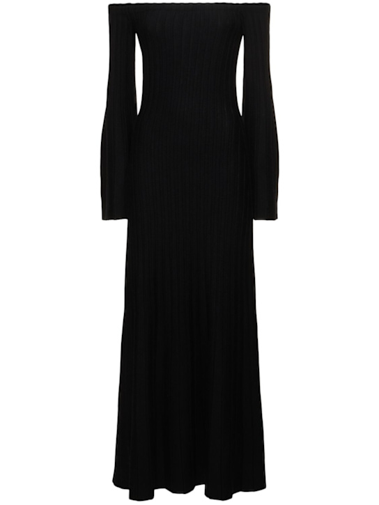 Luisaviaroma Vestito Menil in maglia di misto lana a costine