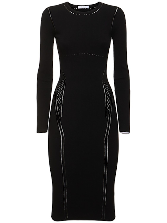 Luisaviaroma Vestito midi Comica a maniche lunghe in jersey