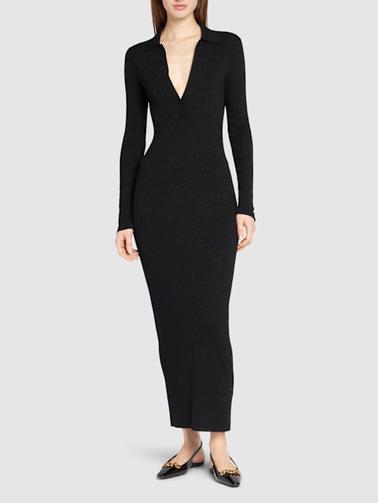 Luisaviaroma Vestito Midi Frais In Maglia / Scollo A V