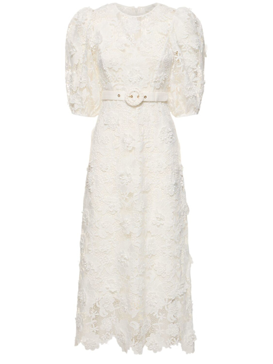 Luisaviaroma Vestito midi Halliday in pizzo con fiori
