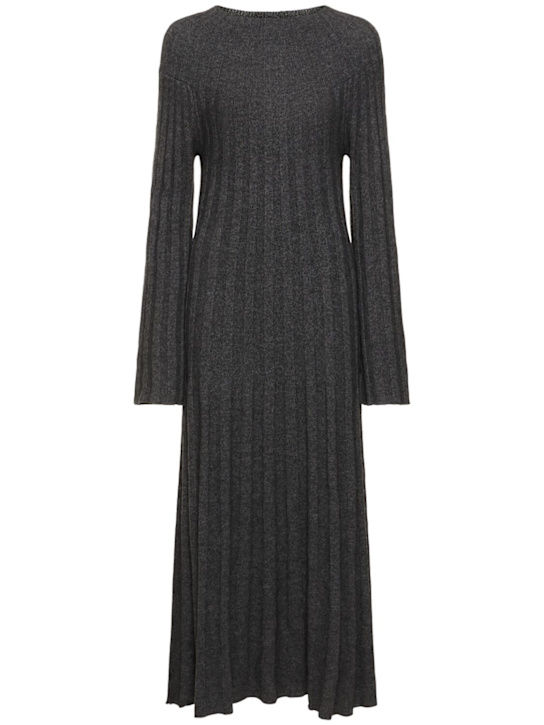 Luisaviaroma Vestito midi Irma in maglia di lana a costine