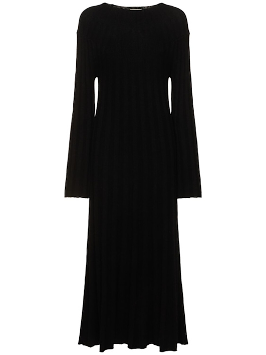 Luisaviaroma Vestito midi Irma in maglia di lana a costine