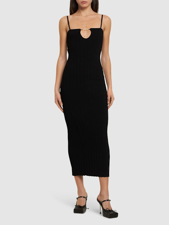 Luisaviaroma Vestito Midi La Robe Sierra Bretelles In Maglia
