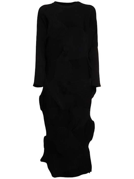 Luisaviaroma Vestito midi plissé Kone Kone a maniche lunghe