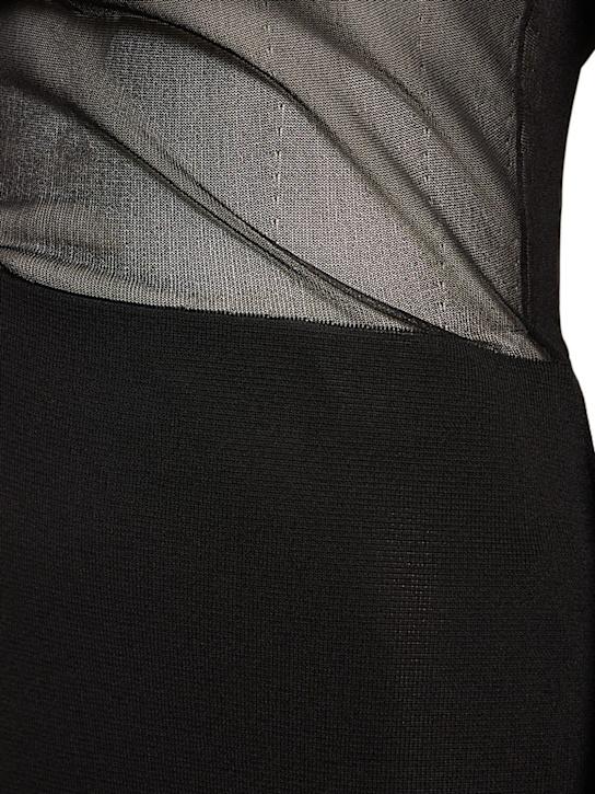 Luisaviaroma Vestito Midi Sansa In Maglia Di Misto Viscosa