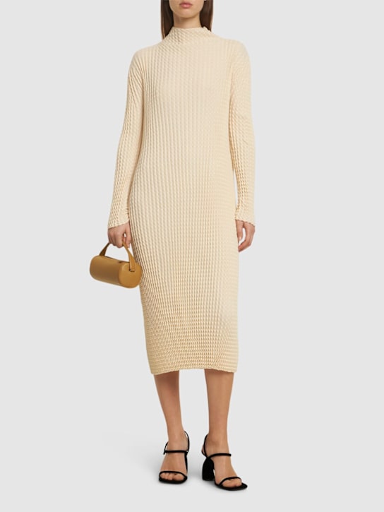 Luisaviaroma Vestito Midi Spongy-48 In Misto Cotone
