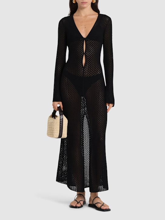 Luisaviaroma Vestito Midi Tanzania In Cotone Organico