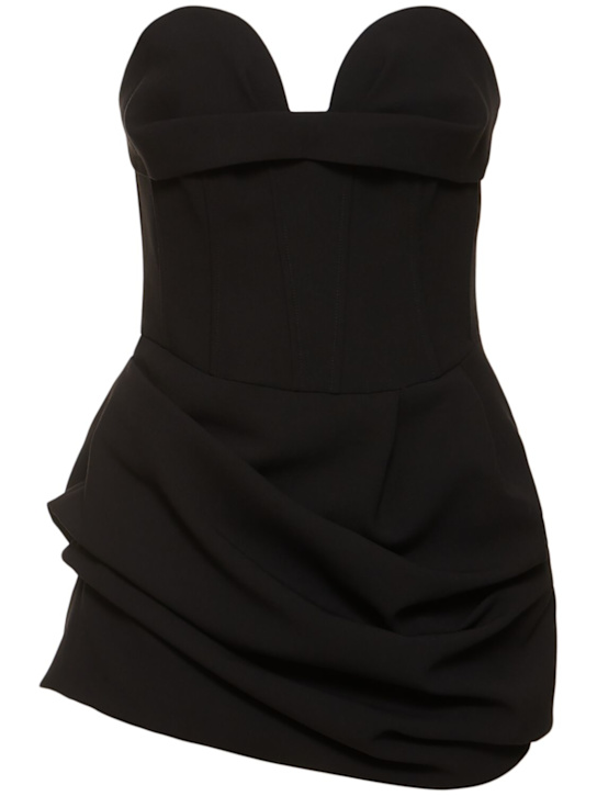 Luisaviaroma Vestito mini in misto lana senza maniche