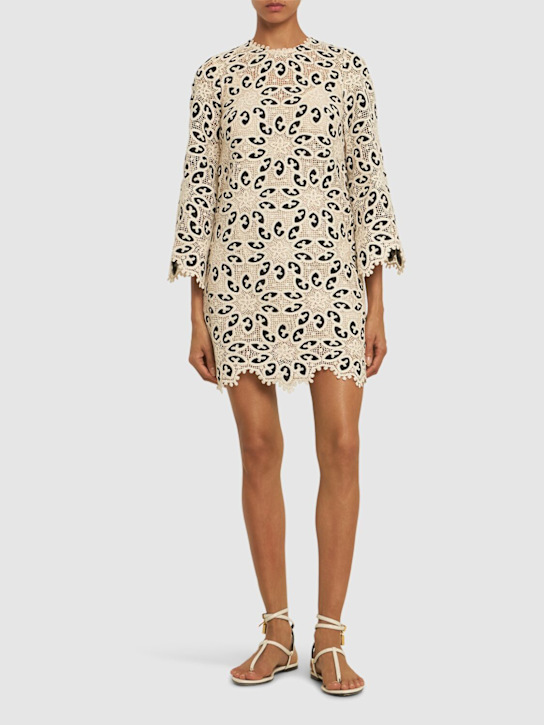 Luisaviaroma Vestito Ottie In Pizzo Di Misto Cotone