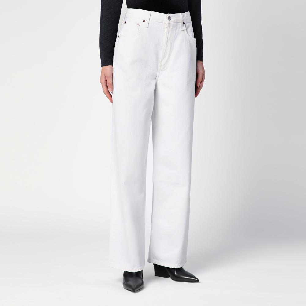 AGOLDE Jeans Low Slung Baggy 30.5 Bianco