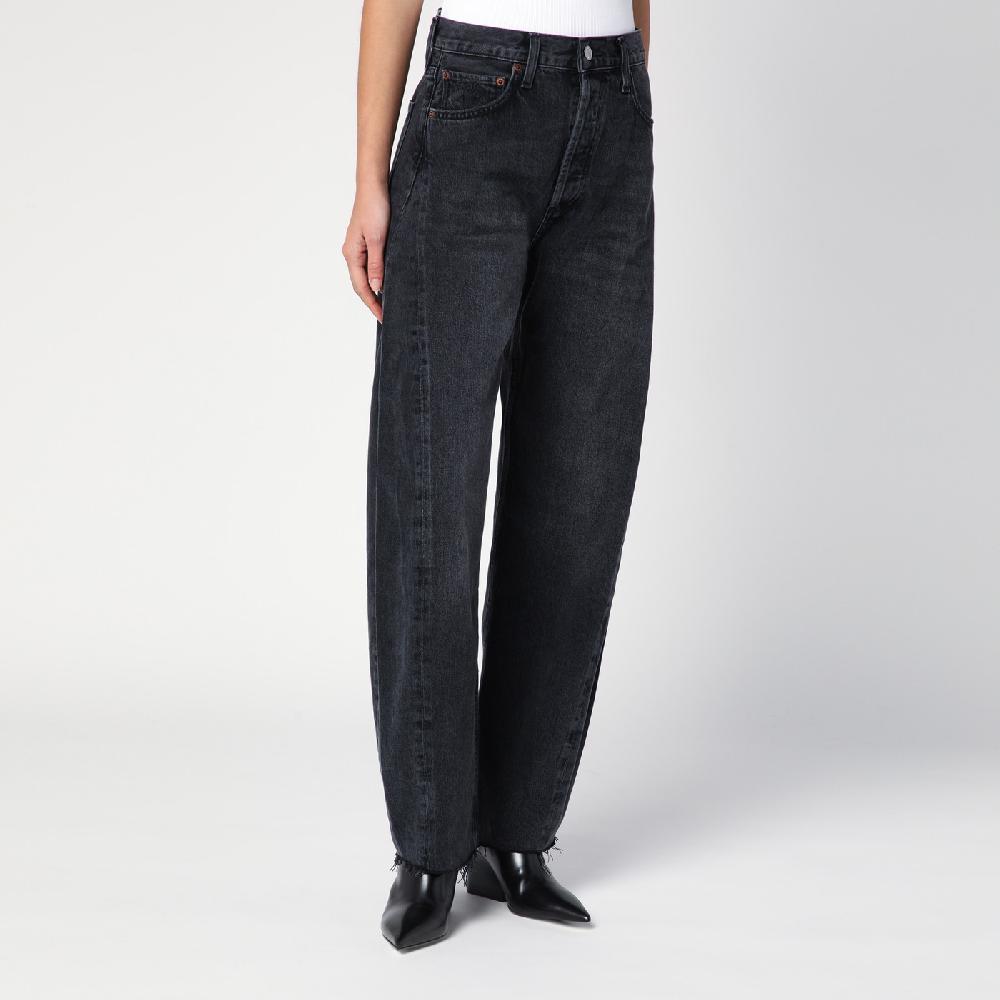 AGOLDE Jeans Luna Nero In Denim Organico