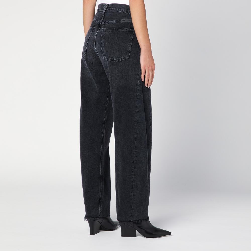 AGOLDE Jeans Luna Nero In Denim Organico