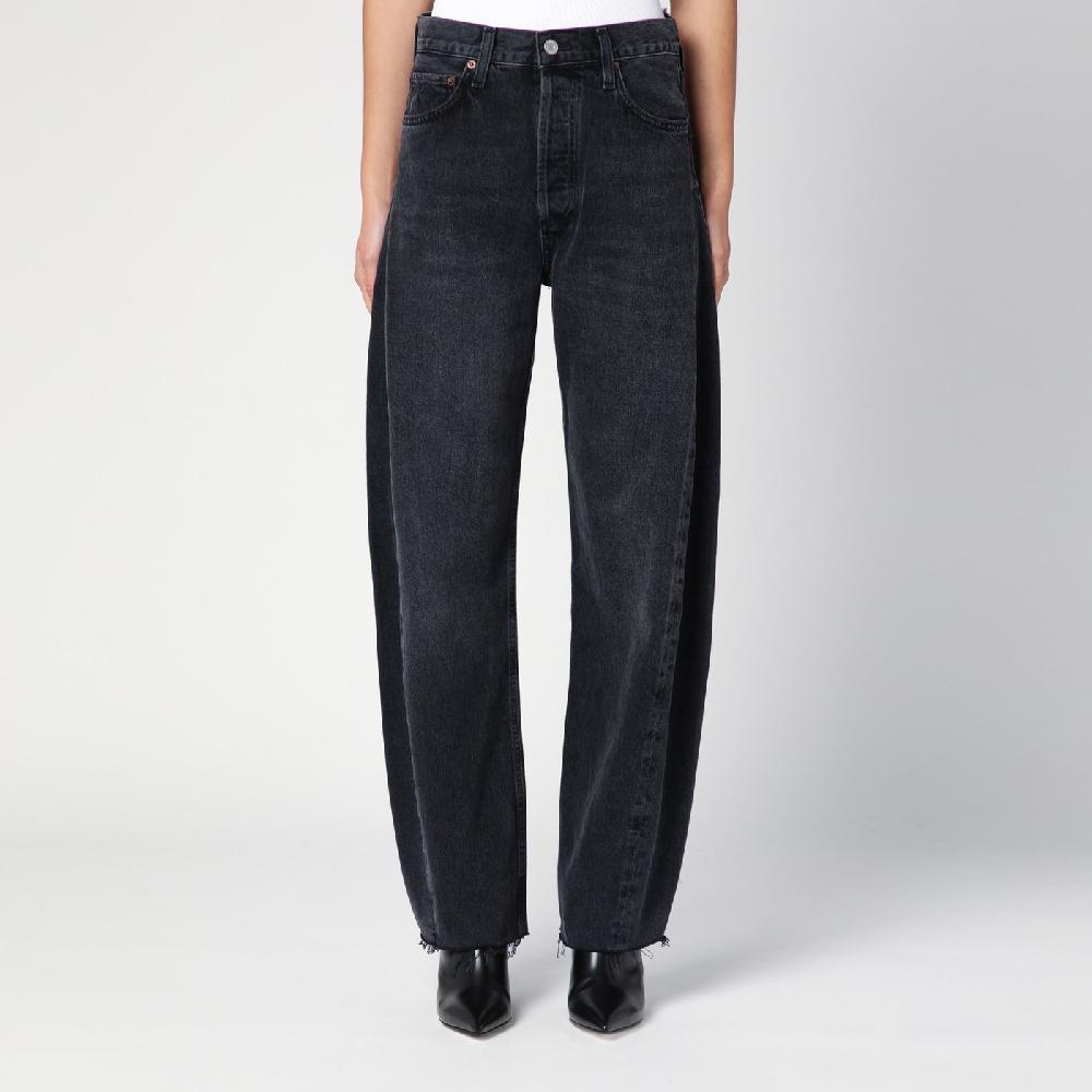 AGOLDE Jeans Luna nero in denim organico