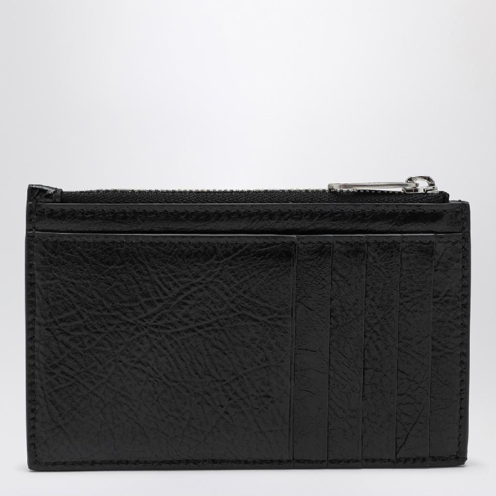 Balenciaga Portacarte Superbusy Nero In Pelle
