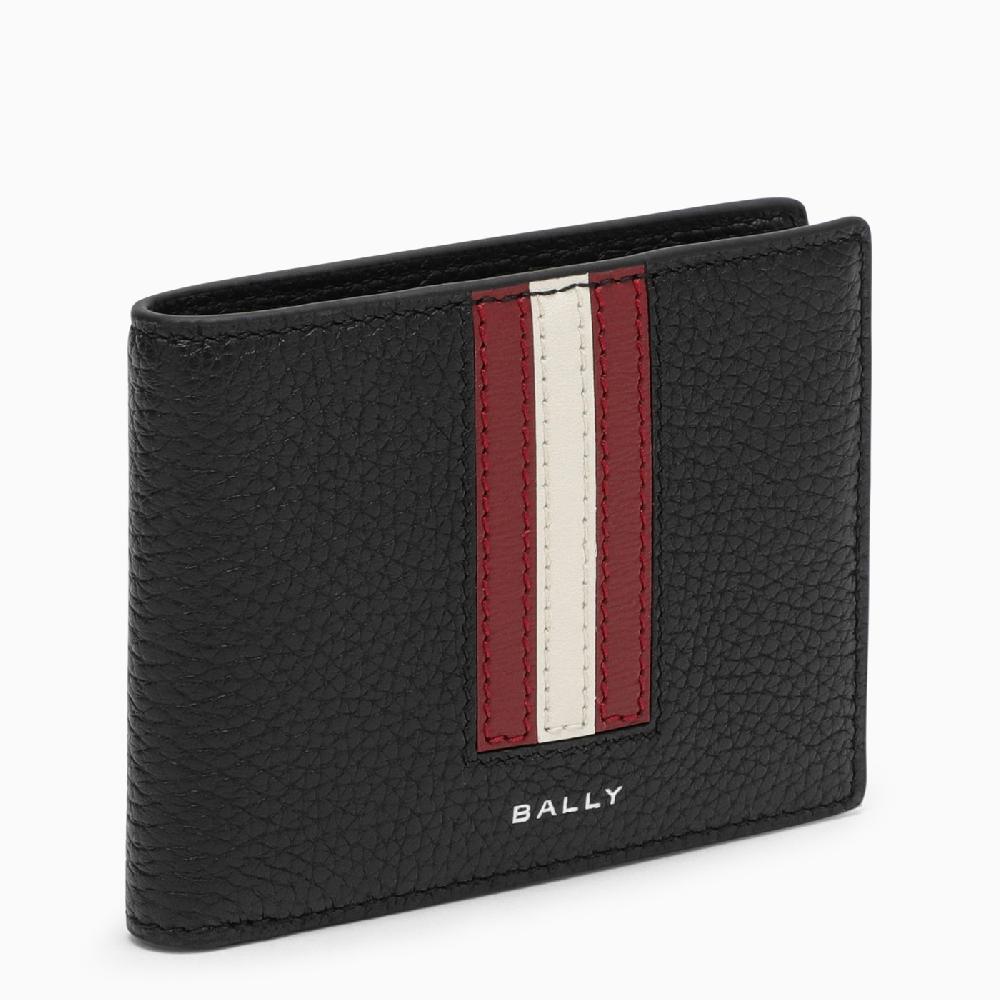 Bally Portafoglio bi-fold nero in pelle