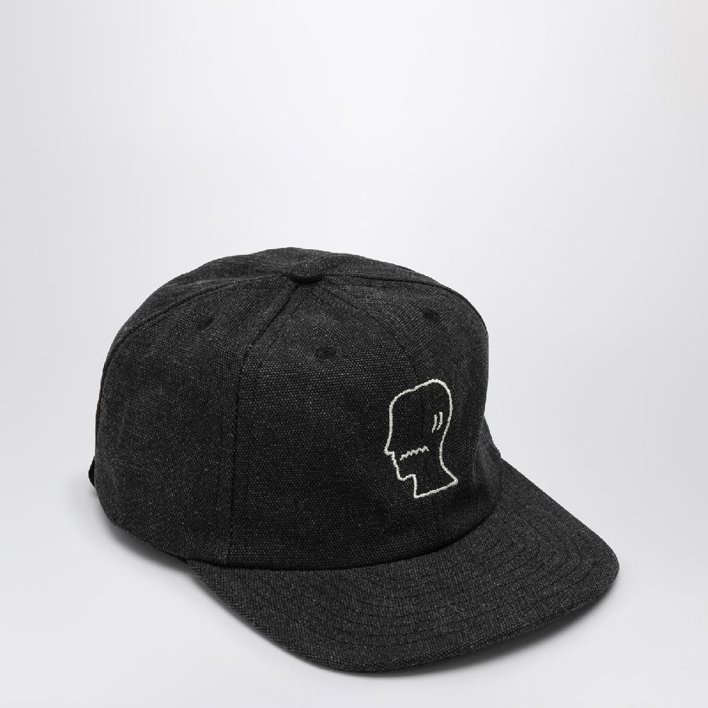 Brain Dead Cappello baseball nero in twill