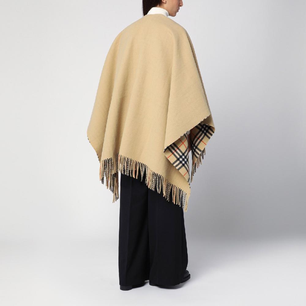 Burberry Mantella Motivo Check In Lana