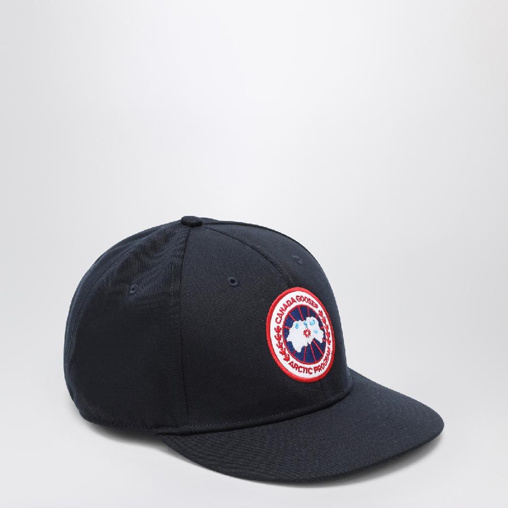 Canada Goose Cappello da baseball blu con patch