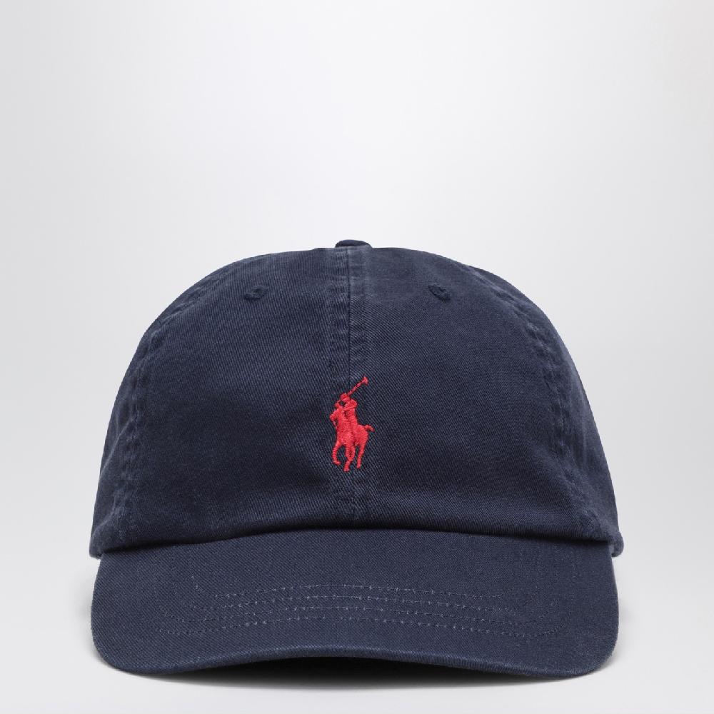 Polo Ralph Lauren Cappello Da Baseball Blu Navy Con Logo