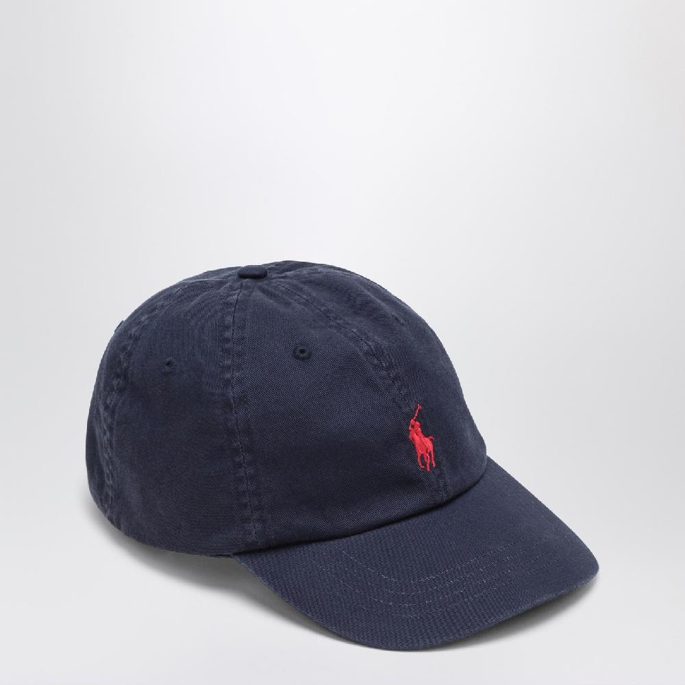 Polo Ralph Lauren Cappello da baseball blu navy con logo